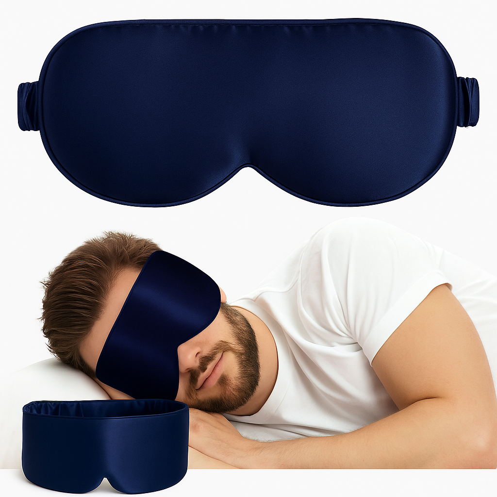🌙 Masque de nuit en soie douce et respirante 😴