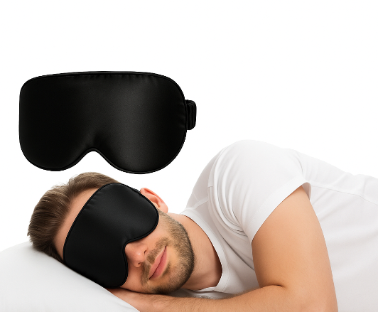 🌙 Masque de nuit en soie douce et respirante 😴