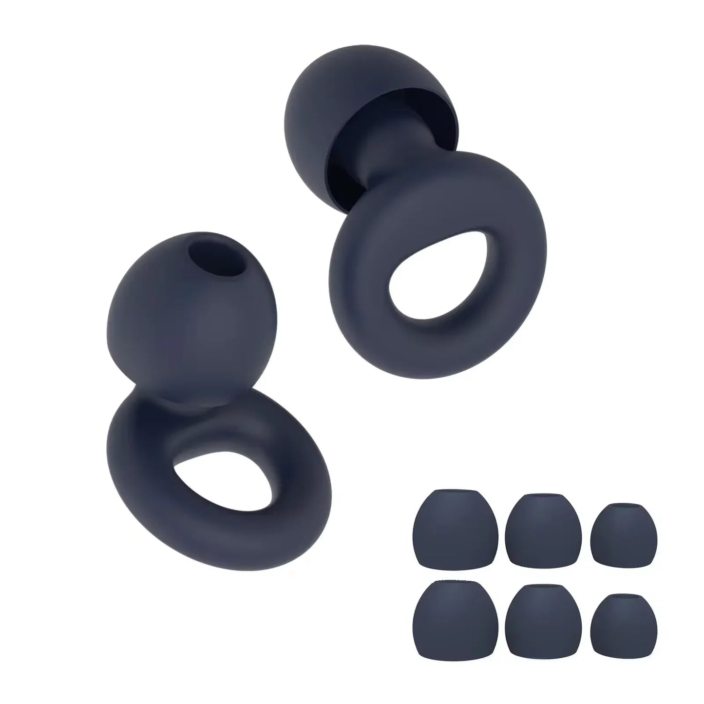 Silicone Earplugs for Swimming Sleep Noise Cancel Noise Reduction-Soundproof Reduce Disturbances -Quality loop Earplugs